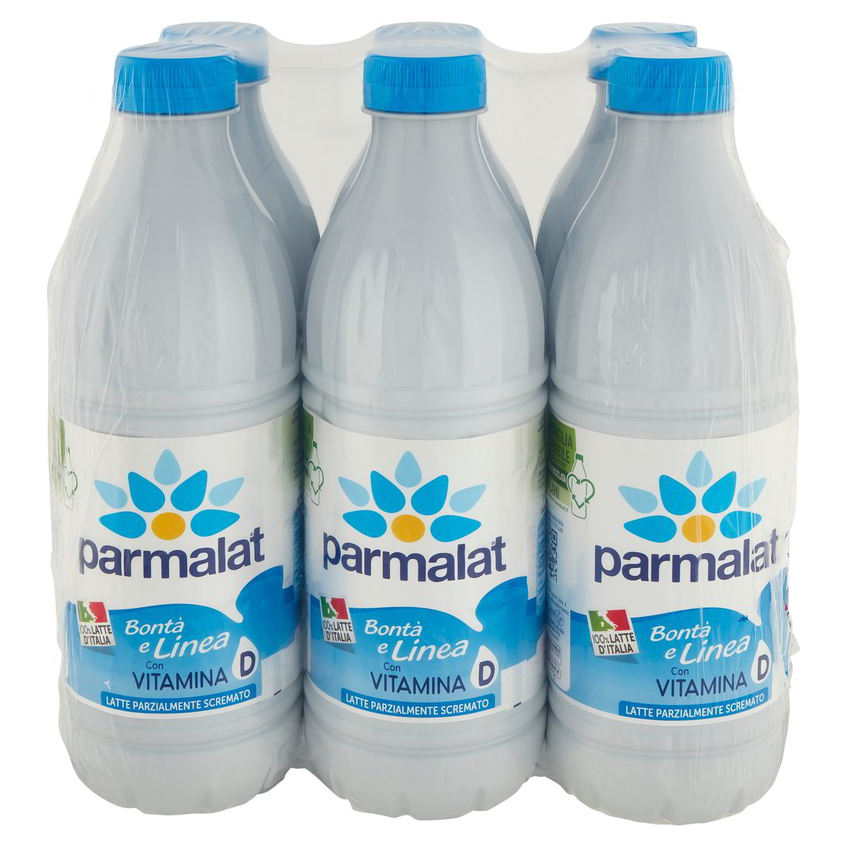 PARMALAT Latte UHT Bontà e Linea parzialmente scremato 1 LT Basko