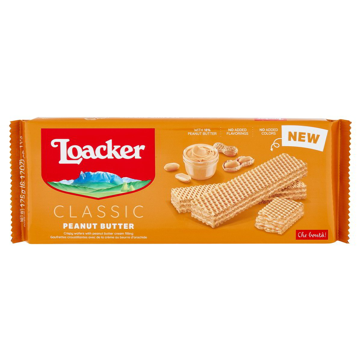 Loacker Wafer Classic Peanut Butter Gr Basko