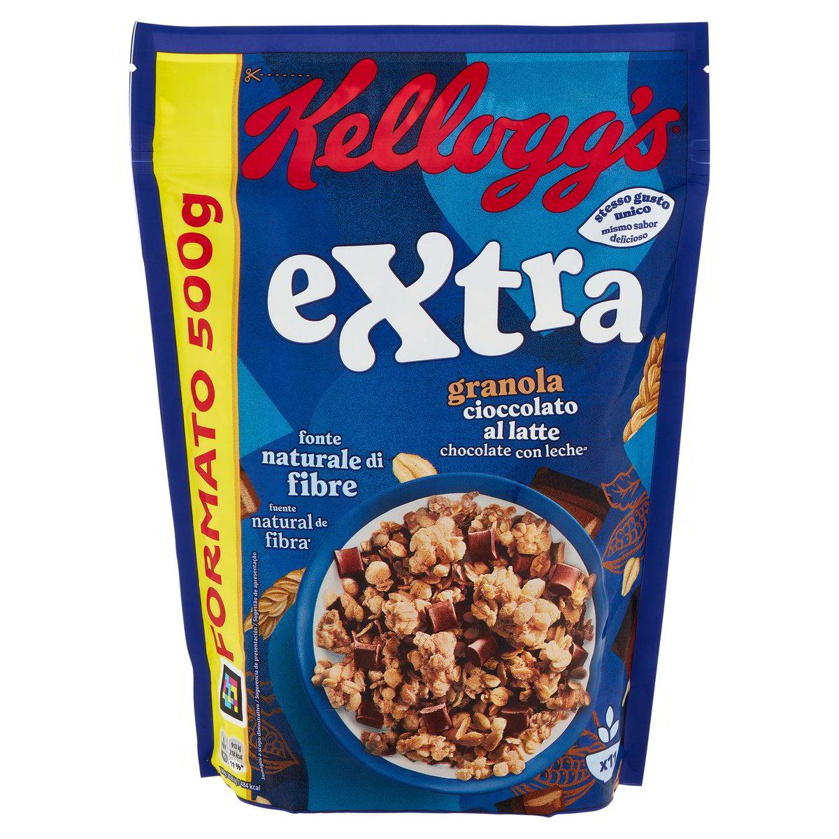 KELLOGG'S Extra Cioccolato Al Latte 500 GR - Basko